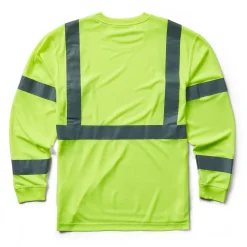 Best Caution Long Sleeve Tee - Packaged Work Shirts|T-Shirts