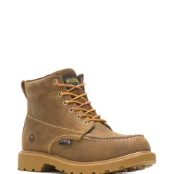 New Floorhand Moc Toe 6&rdquo; Work Boot Waterproof|Soft Toe