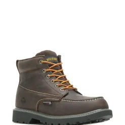 Hot Floorhand Moc Toe 6&rdquo; Work Boot Waterproof|Soft Toe
