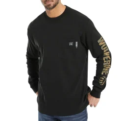 Best FR Long Sleeve Print Tee T-Shirts|Safety Gear