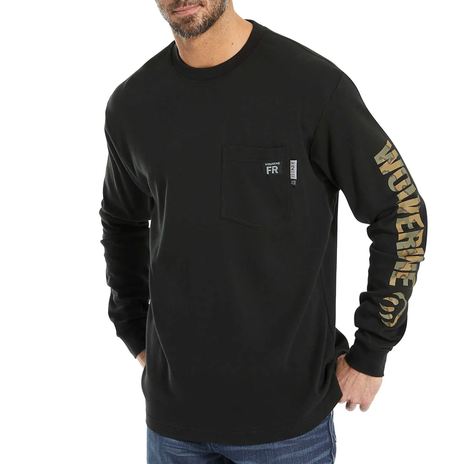 Best FR Long Sleeve Print Tee T-Shirts|Safety Gear