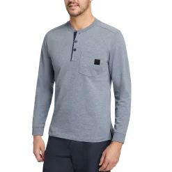 Best Guardian Cotton&trade; Long Sleeve Henley Work Shirts|T-Shirts