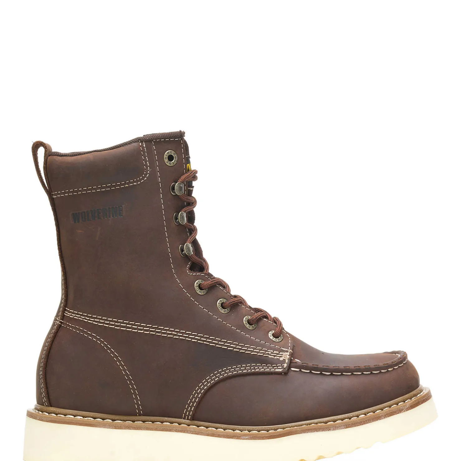 Outlet Loader 8" Steel-Toe Wedge Boot Work Boots|Safety Toe