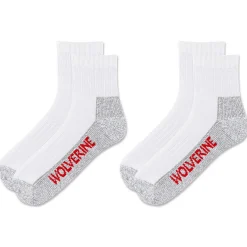 Clearance 2-PK Steel-Toe Cotton Quarter Sock Socks|Socks