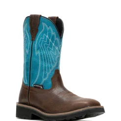 Rancher Eagle Waterproof Steel-Toe Wellington Work Boot Women Safety Toe|Work Boots