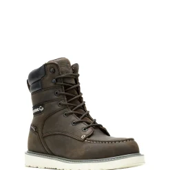 Outlet Trade Wedge 8" Moc-Toe Steel-Toe Work Boot Waterproof|Work Boots