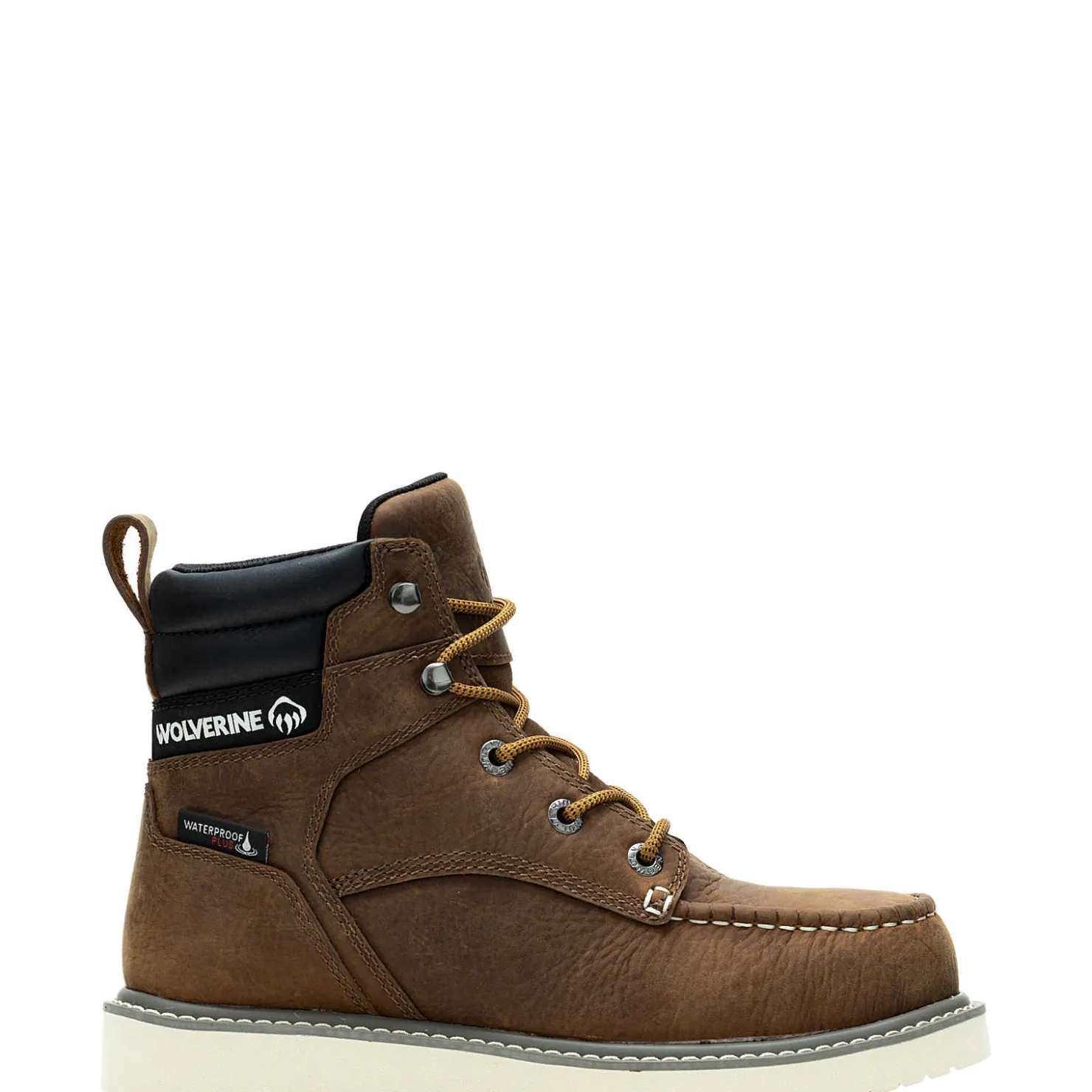 New Trade Wedge 6" Moc-Toe Steel-Toe Work Boot Women Safety Toe|Waterproof