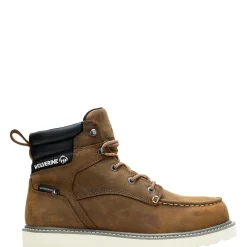 Clearance Trade Wedge 6" Moc-Toe Work Boot Waterproof|Soft Toe