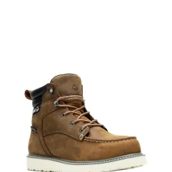 Clearance Trade Wedge 6" Moc-Toe Work Boot Waterproof|Soft Toe