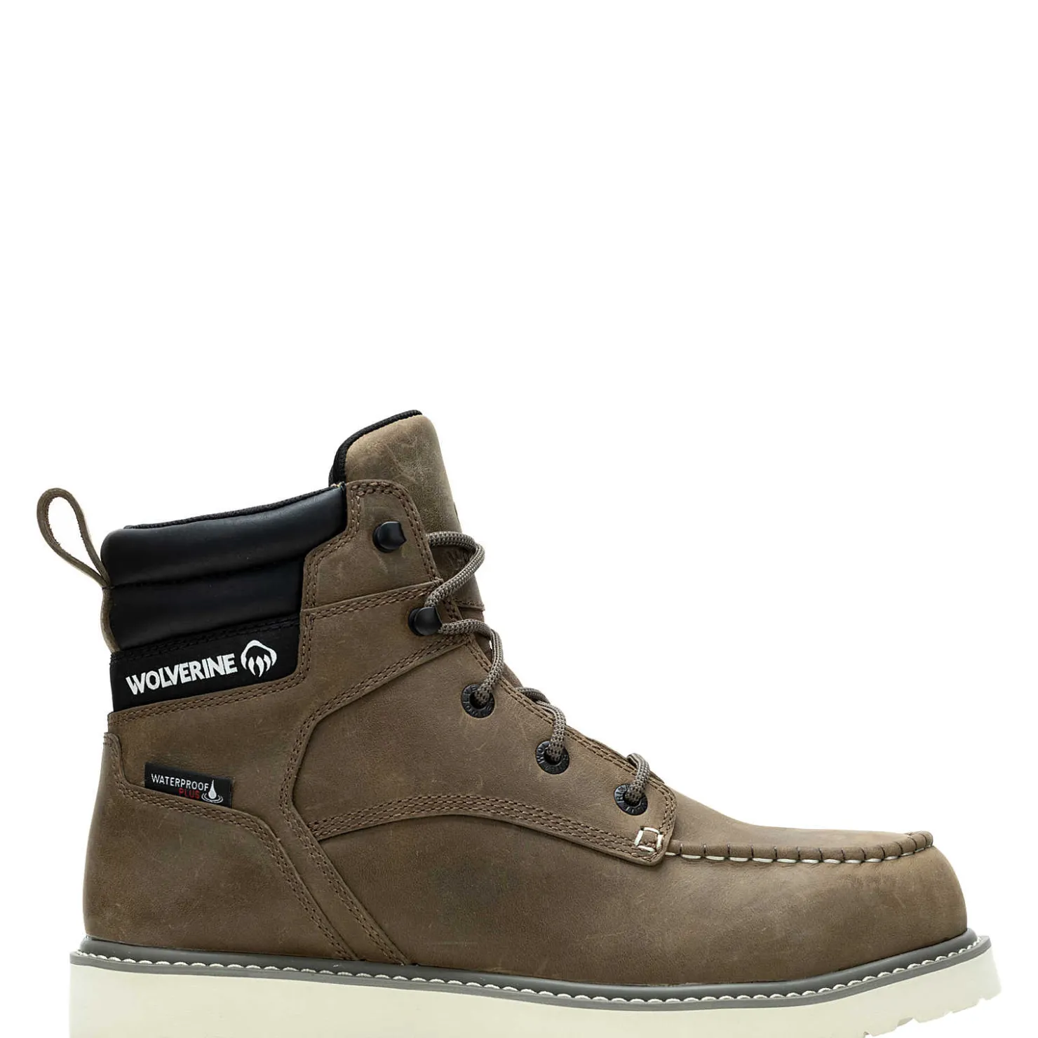 Trade Wedge 6" Moc-Toe Work Boot Waterproof|Soft Toe