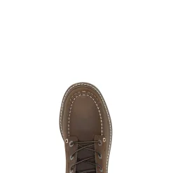 Clearance Trade Wedge Unlined 8" Moc-Toe Work Boot Safety Toe|Safety Toe