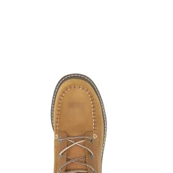 Hot Trade Wedge Unlined 6" Moc-Toe Composite-Toe Work Boot Safety Toe|Safety Toe