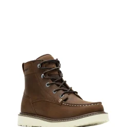 Hot Trade Wedge Unlined 6" Moc-Toe Work Boot Women Work Boots|Boots