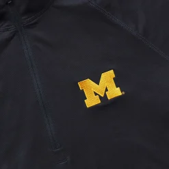 Discount X Valiant University Of Michigan Sun-Stop Eco Half Zip Hoodies & Pullovers|T-Shirts
