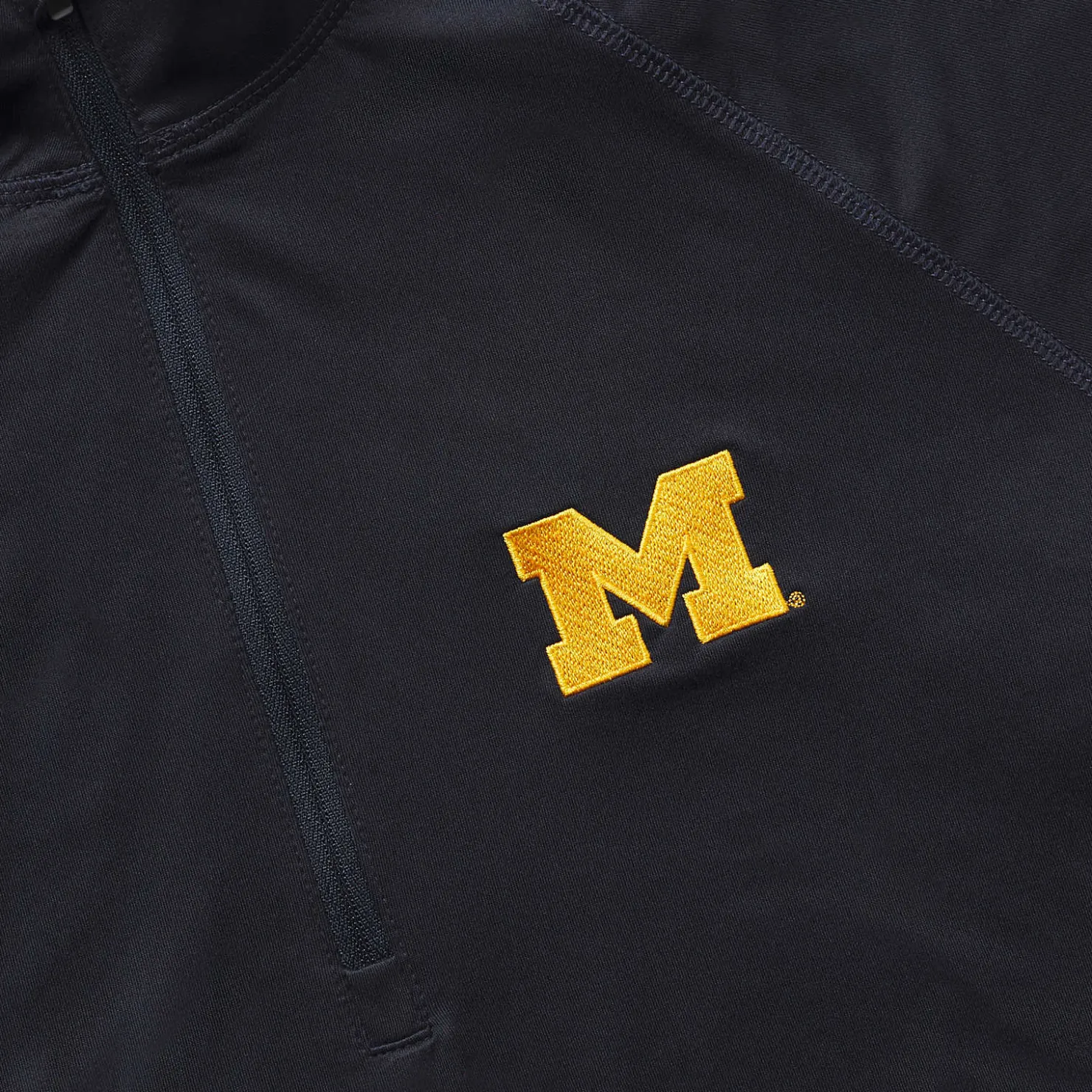 Discount X Valiant University Of Michigan Sun-Stop Eco Half Zip Hoodies & Pullovers|T-Shirts